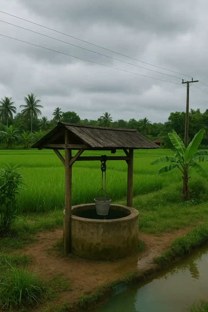 village water well agriculture